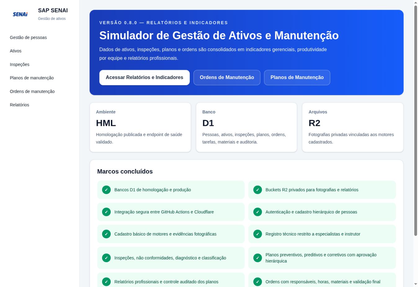 Módulos do SAP SENAI